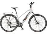 E-Bike TELEFUNKEN "E-Trekking Expedition XT490 Damen" Gr. 48, schwarz (kreide, schwarz), Elektrofahrräder, 48cm, 28 Zoll (71,12cm), Pedelec, Elektrofahrrad, Damen, innerhalb StVZO, 28 Zoll, Topseller