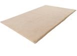 Badematte KAYOOM "Rabbit Light", beige, H:22mm, Polyester, Badematten, Badematte, weiche Kaninchenfell Haptik, Badezimmer, Kinderzimmer, Schlafzimmer