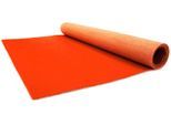 Läufer "PODIUM", orange, B:100cm H:2,6mm L:2.300cm, Polypropylen (PP), PRIMAFLOR-IDEEN IN TEXTIL, Teppiche, Läufer, Breite 100 cm, robuster Nadelfilz, Uni-Farben