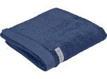 Handtücher ROSS "Sinfonie", blau (denim), B:50cm L:100cm, Frottier, Obermaterial: 100% Baumwolle, Handtücher, in modernen Unifarben
