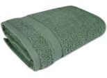 Handtuch Set FRAMSOHN FROTTIER "Organic Nature", grün (dunkelgrün), B:50cm L:100cm, Walkfrottier, Obermaterial: 100% Baumwolle, Handtücher, weich, Bio Baumwolle, Hergestellt in Österreich