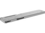 Türdämpfer WIEMANN, grau, B:24cm H:2cm T:11cm, Kunststoff, Türdämpfer, für 3-türige Schwebetürenschränke inkl. Selbsteinzug