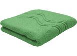Handtuch ROSS "Cashmere feeling", blau (karibik), B:50cm L:100cm, Frottier, Baumwolle, Handtücher, 100% Baumwolle, mit Wellen-Bordüre, große Farbauswahl