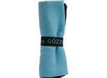 Sporthandtuch GÖZZE "Sports by Gözze", blau (türkis), B:30cm L:50cm, Microfaser, Obermaterial: 90% Polyester, 10% Polyamid, Handtücher, im Set, schnell trocknend, Mikrofaser, für Sport, Reisen & Camping