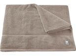 Badetuch MUSTERRING "Solid", grau, B:100cm L:150cm, Frottee, Baumwolle, Handtücher, Badetuch, hautschmeichelnde Airtouch Qualität