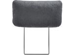 Sofa-Kopfstütze SIT & MORE "Pablo", grau (dunkelgrau), B:50cm H:25cm T:12cm, Kopfstützen