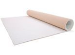 Läufer "PODIUM", weiß, B:100cm H:2,6mm L:2.300cm, Polypropylen (PP), PRIMAFLOR-IDEEN IN TEXTIL, Teppiche, Läufer, Breite 100 cm, robuster Nadelfilz, Uni-Farben