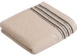 Handtücher VOSSEN "Cult de Luxe", weiß (ivory), B:50cm L:100cm, Webfrottier, Obermaterial: 100% Baumwolle, Handtücher, mit Glanzbordüre