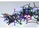 EGLO LED-Lichterkette "SERIE LED - Weihnachtsdeko - Beleuchtung - Winterdeko", schwarz (schwarz, bunt), Flammen 160 Stk., Gesamtlänge 26m, Lichterketten, Lichterkette, bunte Außenbeleuchtung, mit Kabel, 16 m
