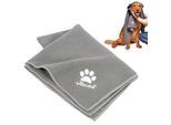 Wischbezug VILEDA "Vileda Pet Pro Microfibre Tuch XL", grau, B:22,5cm H:29mm T:2,5cm, gewirkt, Mikrofaser, Putztücher, Wischbezug, Trocknet 6x schneller als ein Baumwolltuch* *interner Labortest