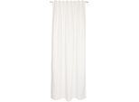 Vorhang TOM TAILOR HOME "Pin Stripe", beige (natur), B:130cm H:250cm, Polyester, Gardinen, blickdicht