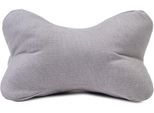 Nackenrolle GÖZZE "Darco" Gr. 1, silber (silberfarben), B:25cm L:40cm, Polyester, Funktionskissen, Nackenrolle