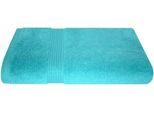 Duschtuch DYCKHOFF "Siena", blau (aqua), B:70cm L:140cm, Frottier, Obermaterial: 100% Baumwolle, Handtücher, mit Bordüre