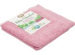 Handtücher GÖZZE "Uni Recycelt", rosa (altrosa), B:50cm L:100cm, Frottier, Obermaterial: 65% Baumwolle, 35% Polyester, Handtücher, im Set, Uni Farben, 100% recycelten Materialien