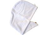 Turban-Handtuch DYCKHOFF "Opal Turban-Handtuch", weiß, B:25cm L:70cm, Frottier, Frottier, Handtücher