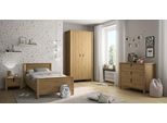 Schlafzimmer-Set GAMI, braun (eiche artisan), ohne Matratze, B/H: 90cm x 200cm, Holzwerkstoff, Schlafzimmermöbel-Sets