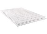 Badematte DYCKHOFF "Planet" Gr. 10, weiß, H:3mm, Baumwolle, Badematten, Badematte, Baumwolle, 2er Set Hotelmatte