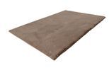 Badematte KAYOOM "Rabbit Light", beige (dunkelbeige), H:22mm, Polyester, Badematten, Badematte, weiche Kaninchenfell Haptik, Badezimmer, Kinderzimmer, Schlafzimmer