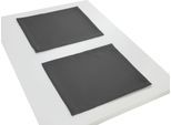 Platzset ADAM "Uni Collection" Gr. 1, grün (olivgrün), B:30cm L:40cm, Obermaterial: 100% Baumwolle, Platzsets