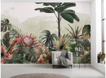 Fototapete KOMAR "Digitaldruck Vlies - Jungle Spot - Größe 400 x 250 cm", grün, Rollen: 1, Vlies, Tapeten, Wohnzimmer, Schlafzimmer