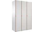 Mehrzweckschrank TOJO "steh Set", weiß, B:115,6cm H:180cm T:55cm, MDF, Schränke, Mehrzweckschrank, inkl. Kleiderstangen, Breite/Höhe: 115,6/180 cm