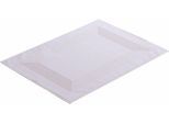 Badematte VOSSEN "New Generation" Gr. 2, weiß, H:10mm, Baumwolle, Badematten, Badematte, Badteppich, mit Bordüre, Hoch-Tief Effekt, reine supersoft Baumwolle