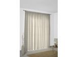 Vorhang WIRTH "Schmalfeld", beige, B:135cm H:245cm, Polyacryl, Polyester, Gardinen, HxB: 245x135