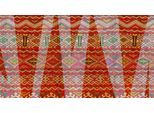 Fototapete ARCHITECTS PAPER "Atelier 47 Carpet Pattern 3", bunt (rot, gelb, weiß), B:5m L:2,7m, Vlies, Tapeten, Vlies, Wand, Schräge, Decke