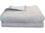 Handtücher DYCKHOFF "Panda", grau (platin), B:50cm L:100cm, Frottier, Frottier, Handtücher