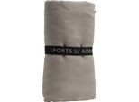 Badetuch GÖZZE "Sports by Gözze", grau (taupe), B:110cm L:175cm, Microfaser, Obermaterial: 90% Polyester, 10% Polyamid, Handtücher, Badetuch, Sporthandtuch, Größe 110x175 cm, schnell trocknend durch Microfaser