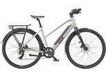 E-Bike TELEFUNKEN "UH210 Damen" Gr. 48, grau (seidengrau, grau), Elektrofahrräder, 48cm, 28 Zoll (71,12cm), Pedelec, Elektrofahrrad für Damen, Urbanbike