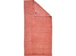 Duschtuch DONE. "Daily Uni", rosa (altkupferfarben), B:70cm L:140cm, Walkfrottier, Obermaterial: 100% Baumwolle, Handtücher, Uni Farben, saugfähiges Walkfrottier