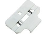 Gardinenstangenhalter GARDINIA "Deckenclip" Gr. 1, weiß, B:4cm L:5,6cm, Gardinenstangenhalterungen, Serie Flächenvorhang-Technik Atlanta 3-läufig