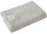 Handtuch DYCKHOFF "Nature", silber, B:50cm L:100cm, Frottier, Obermaterial: 100% Baumwolle, Handtücher