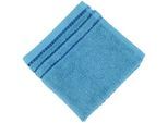 Seiftuch GÖZZE "Berlin", blau (petrol), B:30cm L:30cm, Frottier, Handtücher