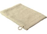 Waschhandschuh GOLD-LINE, beige (sand), B:16cm L:22cm, Baumwolle, Handtücher