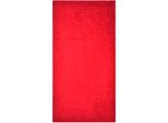 Badetücher DYCKHOFF "Kristall", rot, B:70cm L:140cm, Frottier, Obermaterial: 100% Baumwolle, Handtücher, mit Bordüren
