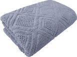 Badetuch FRAMSOHN FROTTIER "Mosaik Duschtuch", blau (blau, jeansblau, hellblau), B:75cm L:150cm, Frottier, Obermaterial: 100% Baumwolle, Handtücher, Badetuch, gemustert, fein gewalkter Feinzwirn, hergestellt in Österreich