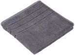 Handtücher GÖZZE "Berlin", grau (anthrazit), B:50cm L:100cm, Frottier, Obermaterial: 100% Baumwolle, Handtücher