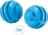 Trocknerball RUCO, blau, Ø:3,5cm, Kunststoff, Wäschekugeln, spart Zeit und Geld, Kunststoff