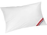 Microfaserkissen KBT BETTWAREN "Princess", weiß, B:40cm L:80cm, Bezug: 100% Baumwolle, Kopfkissen