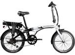 E-Bike ZÜNDAPP "Z120" Gr. 28, weiß (schwarz, weiß, weiß), Elektrofahrräder, Damen, 28cm, 20 Zoll (50,80cm), Pedelec, Elektrofahrrad für Damen u. Herren