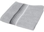 Handtücher DYCKHOFF "Chenille", grau, B:70cm L:140cm, Frottier, Frottier, Handtücher