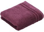 Gästehandtücher VOSSEN "Vienna Style Supersoft", lila (hibiscus), B:30cm L:50cm, Walkfrottee, Baumwolle, Handtücher, im Set, supersoft Baumwolle