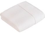 Handtuch VOSSEN "Pure", weiß, B:50cm L:100cm, Webfrottier, Obermaterial: 100% Baumwolle, Handtücher, Baumwolle & VEGAN, mit eleganter Veloursbordüre
