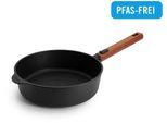 Schmorpfanne WOLL "Eco Logic QXR Guss-Hochrandpfanne", schwarz, H:7cm Ø:24cm, Pfannen, Schmorpfanne, PFAS-freie Diamond-QXR - Beschichtung