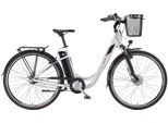 E-Bike TELEFUNKEN "Multitalent RC840" Gr. 48, weiß (weiß, schwarz), Elektrofahrräder, Damen, 48cm, 28 Zoll (71,12cm), Pedelec, Elektrofahrrad für Damen u. Herren