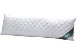Seitenschläferkissen FAN, weiß, B:140cm L:40cm, Baumwolle, Polyester, Funktionskissen, Seitenschläferkissen, kochfestes Seitenschläfer-/Stillkissen
