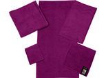 Gästehandtuch ROSS "Cashmere feeling", pink (fuchsia), B:30cm L:50cm, Frottier, Baumwolle, Handtücher, 100% Baumwolle, mit Wellen-Bordüre, große Farbauswahl