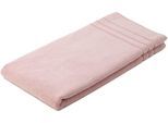 Badematte GÖZZE "Monaco 1,1" Gr. 3, rosa (altrosa), H:5mm, Baumwolle, Badematten, Badematte, Badteppich, Frottier-Qualität, Uni Farben, mit Bordüre